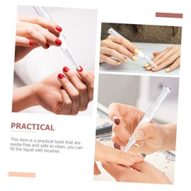 WOONEKY WOONEKY 12pcs Empty Nail Oil Pens Reusable Lip Gloss Applicators Manicure Accessories