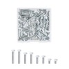 100 Pcs Wall Plate Screws, Outlet Plate Screw, 4 Length,