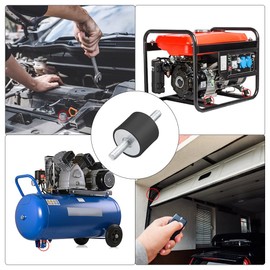 M6 x 18 Rubber Buffer Vibration Isolator, Air Compressor Pump, Anti-Vibration, Rubber Mount, Shock Absorber, Anti-Vibration Insulation, Rubber Bearing, Boat Coils, Rubber Bearing, Shock Absorber (VV25