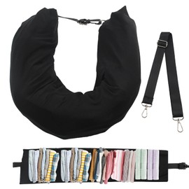 RYAN Neck Pillow, Fillable, Multifunctional U-Shaped Neck Pillow, Travel, Waterproof Neck Pillow for Travel, Suitable for Travel by Vehicle and Plane (Without Filler)