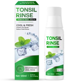 Tonsil Stone Remover Mouthwash,Oral Rinse for Fresh Breath & Dry Mouth, Natural Herbal Extract Formula, Alcohol-Free