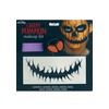 Fun World Creepy Pumpkin Mouth Tattoo Makeup Kit
