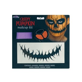 Fun World Creepy Pumpkin Mouth Tattoo Makeup Kit