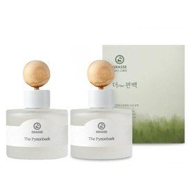 2 Pack Bullsone Grasse The Hinoki Cypress Diffuser, Forest Essential Oil Room Fragrance, Long-Lasting Relaxing Aromatherapy Scent, 3.55oz