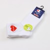Champion CWSCB201 Women's Socks, 3-Pair Set, One Point Logo Embroidery,