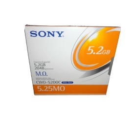 SONY OPTICAL DISK 5.2GB 2048 CWO-5200C 5.25MO NEW FACTORY SEALED W/FREE SHIPPING