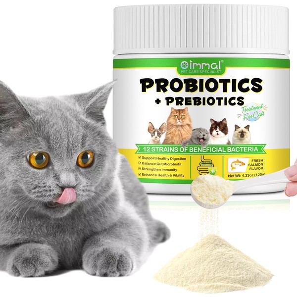 Cat Probiotic Powder, Cat Probiotics for Gut Health, Probiotic Powder