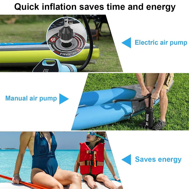 Uqingo Stand Up Paddle Board Pump Accessory Set, Sup Adapter