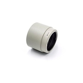 vhbw LENS SHADE HOOD plastic, white-grey for Canon EF 70-200mm F4 L IS USM, L USM as ET-74.