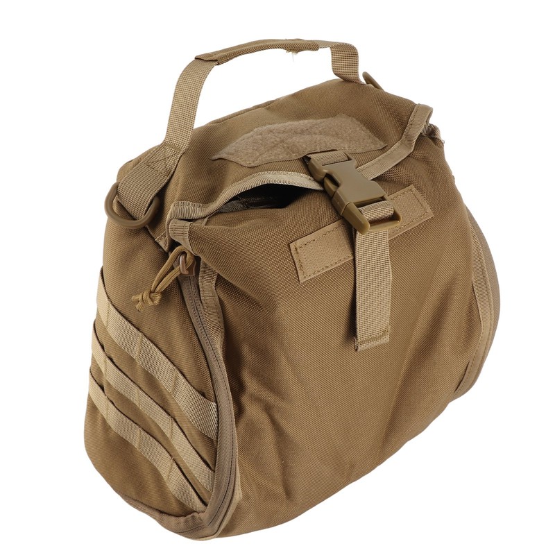 Helmet Bag 1000D Oxford Cloth Nylon Double Zippered Molle Accessories