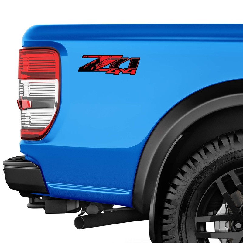 Z71 4x4 (Set of 2 Decals) - F - 1500