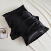 Candoury Satin Silk Pillowcase for Hair and Skin, Standard Size