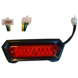 TAOTAO REAR TAIL BRAKE LIGHT 110cc 125cc 200cc ATV QUAD Go Kart TAOTAO CHEETAH NEW CHEETAH TFORCE NEW TFORCE 125D RAPTOR 125 BULL 200 G200 ATVs Coleman AT110 Husky AT125-EX AT125-UT AT200-B