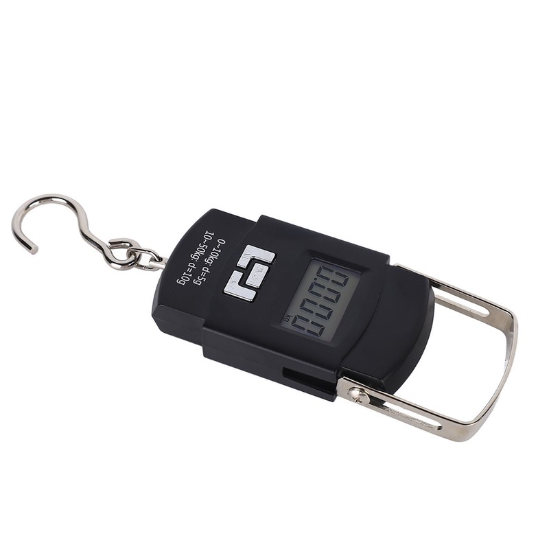 Hanging Hook Scale LCD Display 50kg Portable Digital Fish Scale