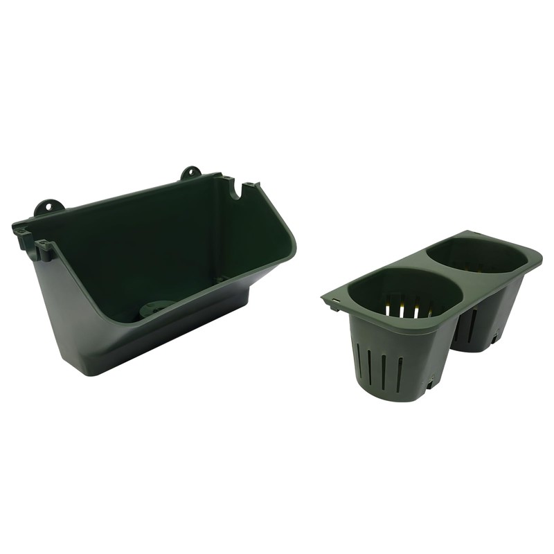 WANLECY Vertical Wall Planter with 30 Pots, Self Watering Vertical