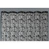 Warm Home Designs Small Black Lace Shower Curtain. Gothic Shower
