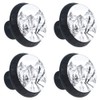 Ski Mountains Panorama Winter 4 Pcs Glass Cabinet Dresser Knobs