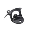 Black Wall Mounted Bottle Opener and Bottle Cap Catcher Set