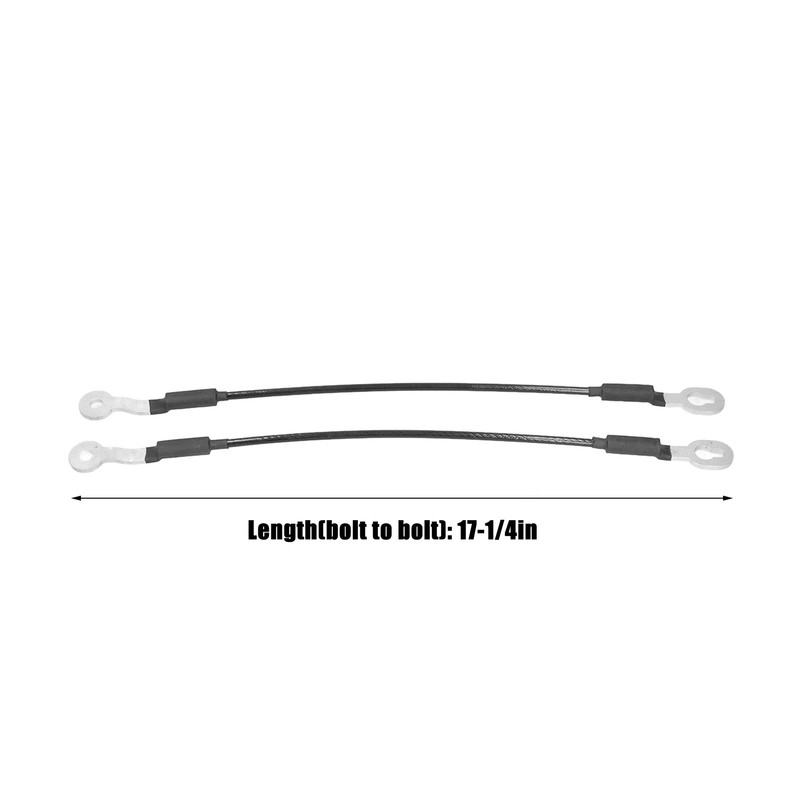 2 Pcs Tailgate Cables 38534 Automobile Exterior Accessories Replacement for