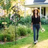 LimeHill Wind Spinner for Yard and Garden - Large Metal