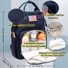 QWREOIA Diaper Bag Backpack for Dad and Mom with USB