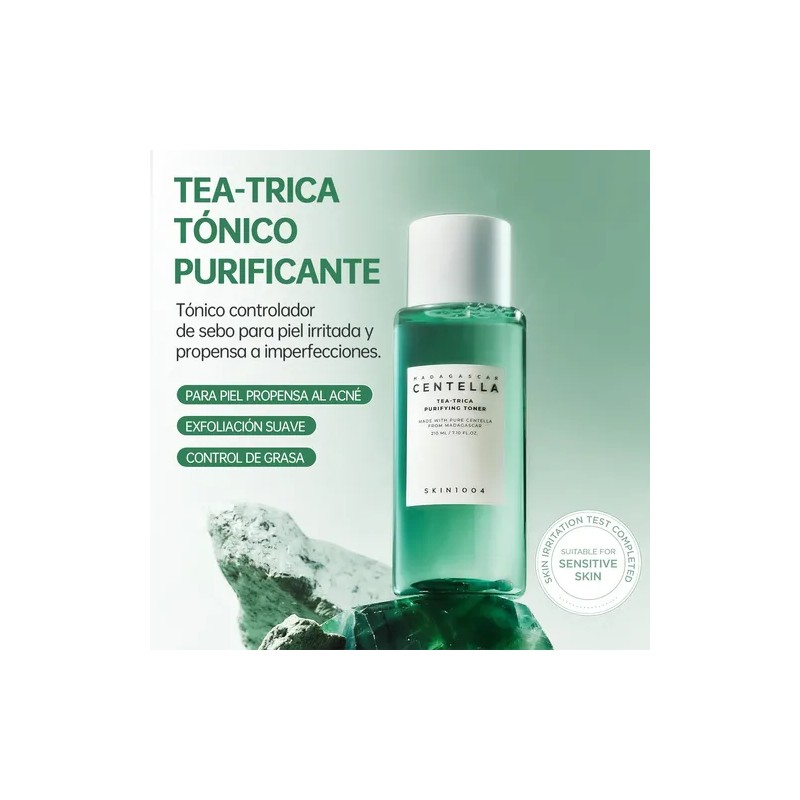 Skin1004 Tónico Purificante Centella Teatrica Antiacné 210ml