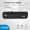 E-Vniko Rear Outside Trunk Lid Lock Handle Assembly with Rear