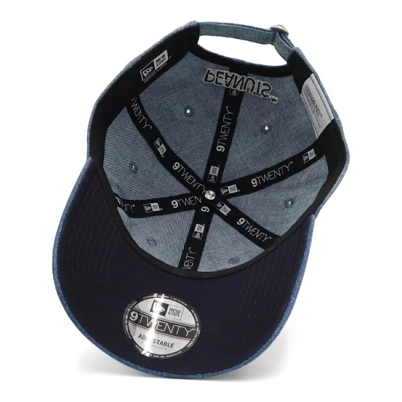 Newera 9TWENTY Long Visor NER36C0512 Collaboration Peanuts Snoopy Hat, washed