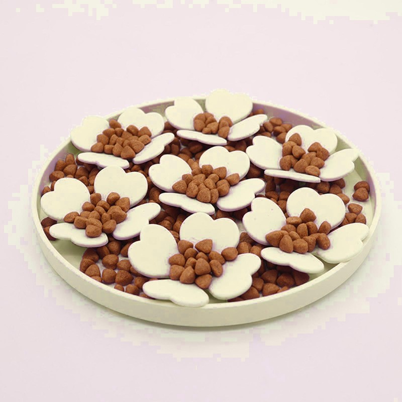 Cat Pet Silicone Slow Food Mat with Suction Cup Cat