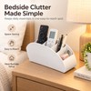 Remote Control Organizer for TV & Media Accessories – 5-Slot