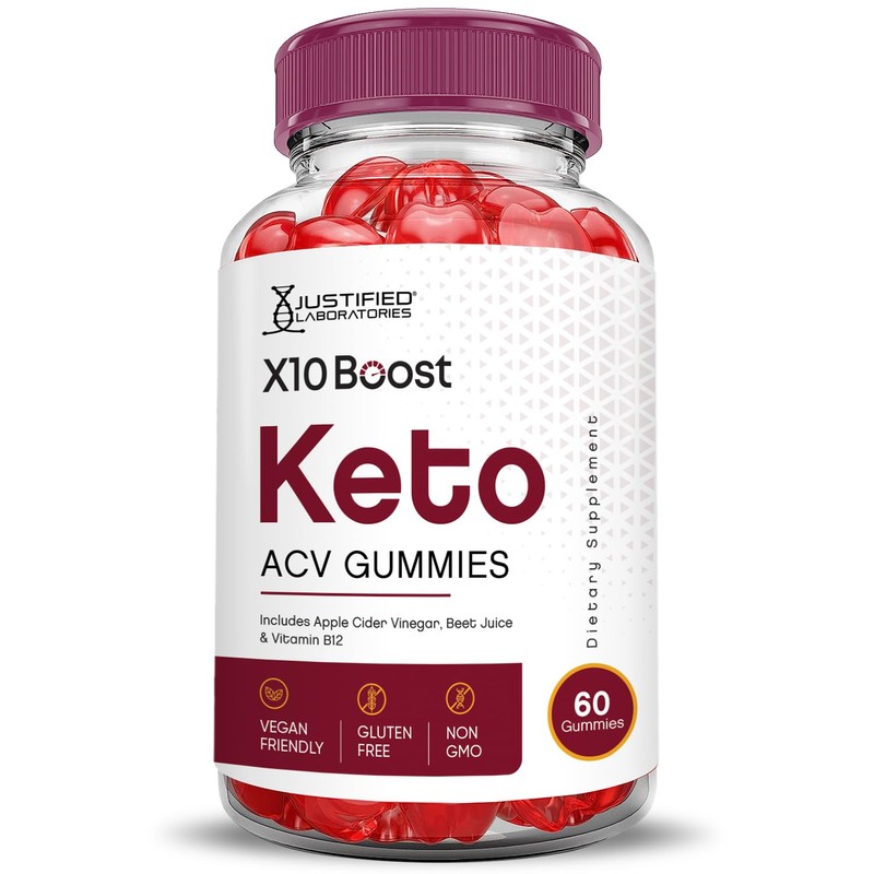 (2 Pack) X10 Boost Keto ACV Gummies Advanced Formula 1000MG