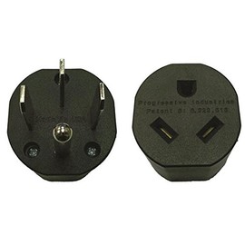 RV Trailer Camper Electrical Adapter Plug 30A To 50A 30-50