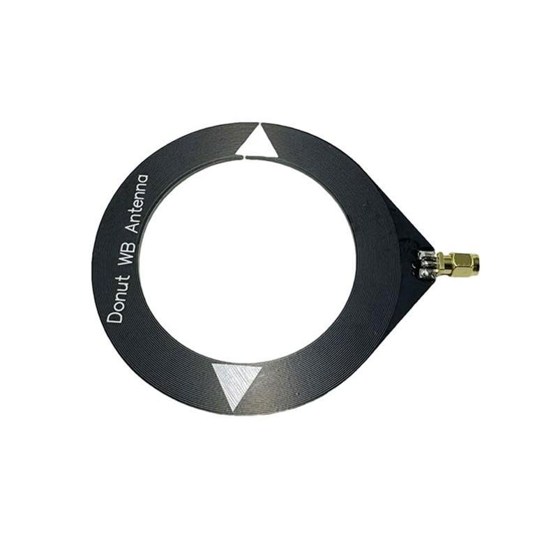 Ahvqevn 10kHz-180MHz Donut Broadband Antenna Receiver Antenna Mini Loop Antenna