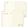 Midori Pocket Diary 2026 B6 Weekly Cat Pattern 22373006 (Starting
