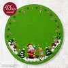 FolkArt, North Pole This Way, Bucilla Felt Applique 43" Tree