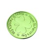 Zhzrche 20Pieces St. Patrick's Day Shamrock Coins 3-Leaf Clover St.