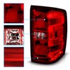AmeriLite for 2015-2018 Chevy Silverado 1500 2500 3500 Clear Red