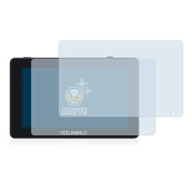 BROTECT 2 x Anti-Glare Screen Protectors Compatible with Feelworld F6 Plus Screen Protector Film, Matte, Anti-Reflection, Anti-Fingerprint