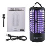 KKSQ Rechargeable UV Bug Zappers Electronic Mosquito Zapper Outdoor Indoor