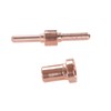 Long Electrode Nozzle Set Copper Plasma Cutting Torch Consumables for