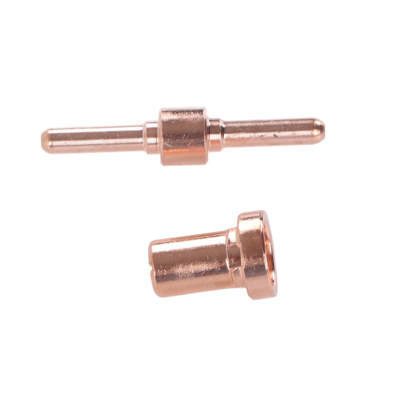 Long Electrode Nozzle Set Copper Plasma Cutting Torch Consumables for