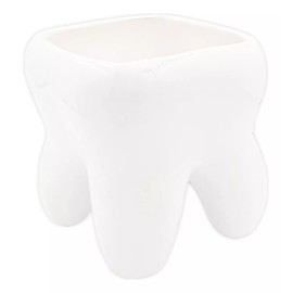 Muna  Maceta Forma Muela Consultorio Dentista Odontólogo Grande