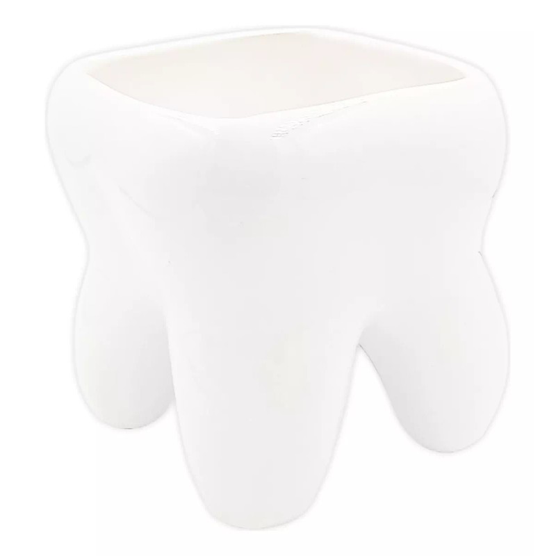 Muna Maceta Forma Muela Consultorio Dentista Odontólogo Grande