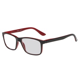 Eyekepper Transition Photochromic Reading Glasses for Women and Men Red