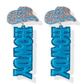 CowWomen Boot Earrings for Women CowWomen Dangle Earrings CowWomen Hat Earrings Western Country Earrings Jewelry Gift for Womens