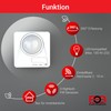 ELEKTROBOCK IR22B Infrared Motion Detector | For Indoor 360° Detection