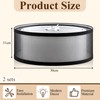Weewooday 2 Pack 2 Tier Light Shade Ceiling 30cm Modern