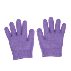 SAFIGLE 1Pair Moisturizing Hand Treatment Gloves Exfoliating Mittens with Essential Oils Spa for Dry Cracked Skin Adult Romantic Purple