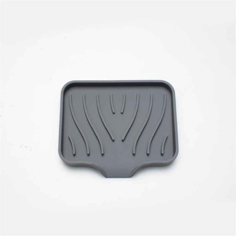 WELANGBN 1 Pack Silicone Soap Dish with Drain, Kitchen Sink