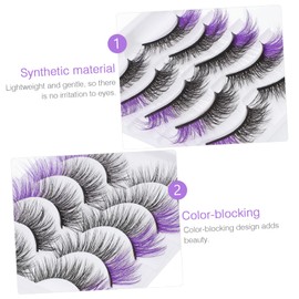 Beavorty 3sets Cluster Eyelashes Lash Extensions Kit False Lashes for Women Natural Look 5pairs*3